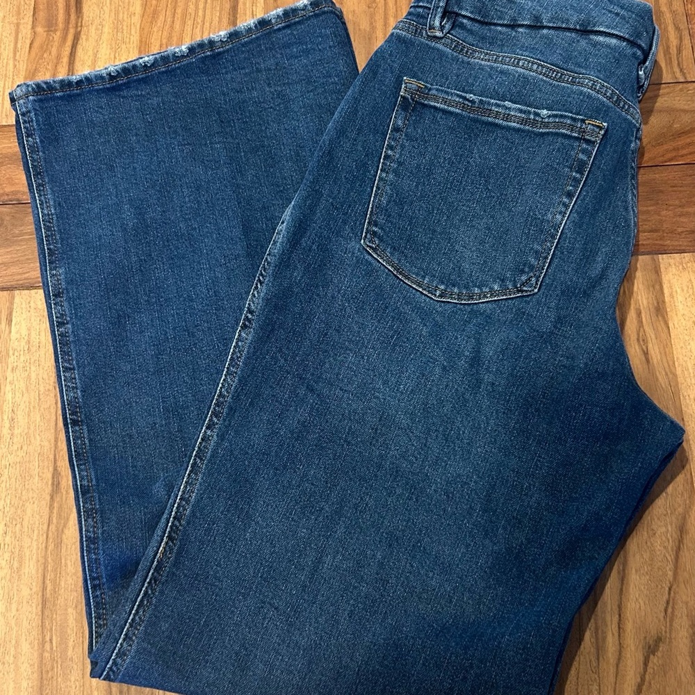 Good American Good Skate High Waist Wide Leg Jean - 12/31